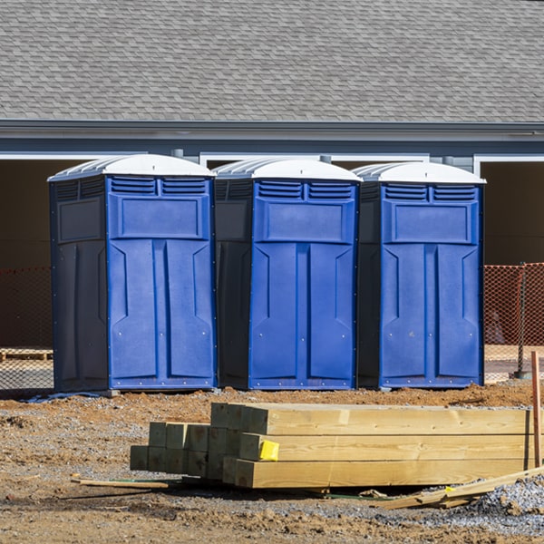 how do you ensure the porta potties are secure and safe from vandalism during an event in Florence